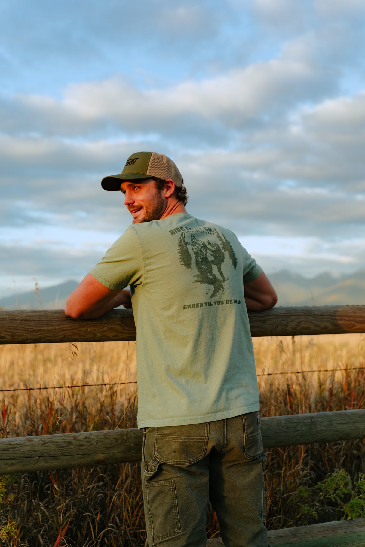 RF X Longtrack Jack - Collab Tee