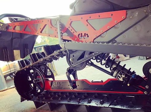 BackwoodsBMP - Arctic Cat Alpha 146 Full Rail Brace