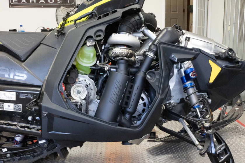 GGB Exhaust - 2022-2025 Polaris 850 Patriot Boost Trail Muffler