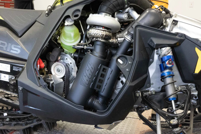 GGB Exhaust - 2022-2025 Polaris 850 Patriot Boost Trail Muffler