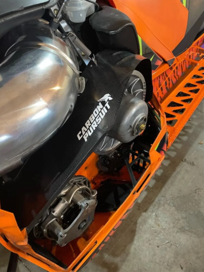 Carbon Pursuit – Arctic Cat Ascender Carbon Fiber Belt Guard