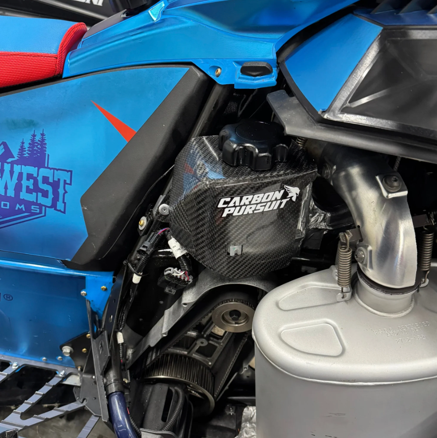 Carbon Pursuit – Arctic Cat Catalyst Carbon Fiber Oil Reservoir Guard
