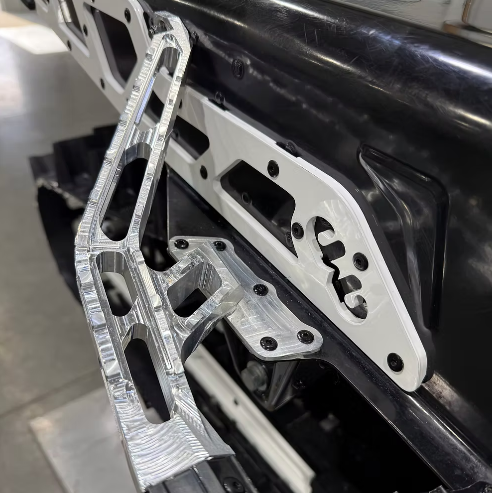 BackwoodsBMP - Polaris Axys/Matryx Running Board Supports Short Boards