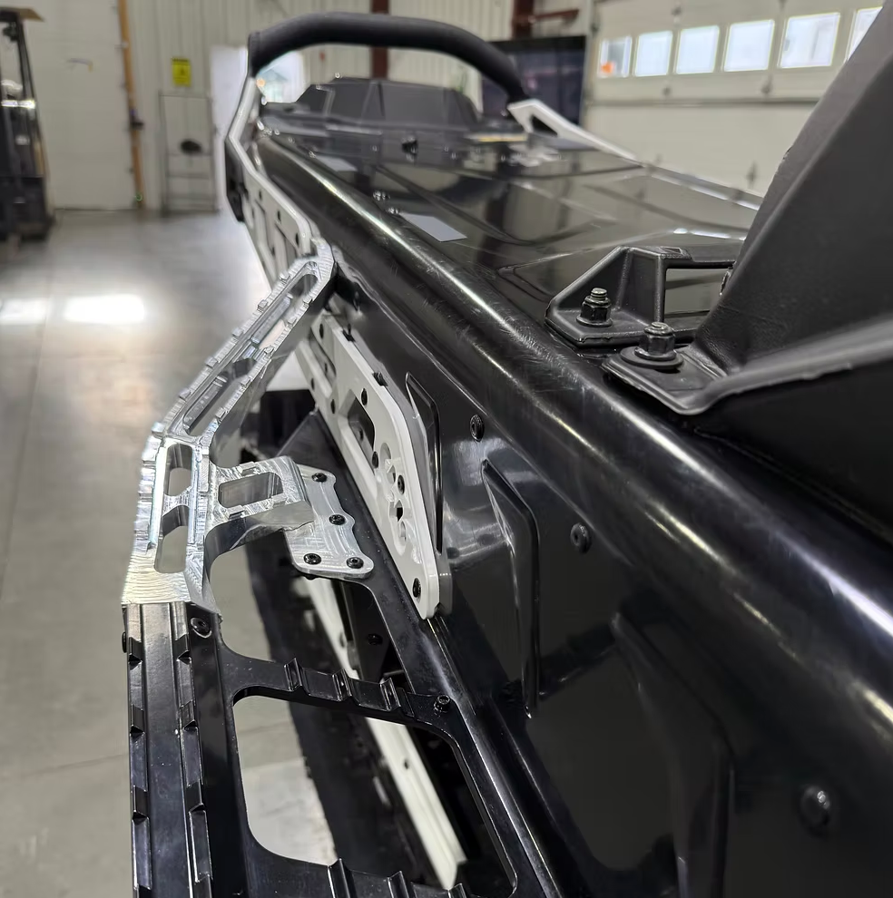 BackwoodsBMP - Polaris Axys/Matryx Running Board Supports Short Boards