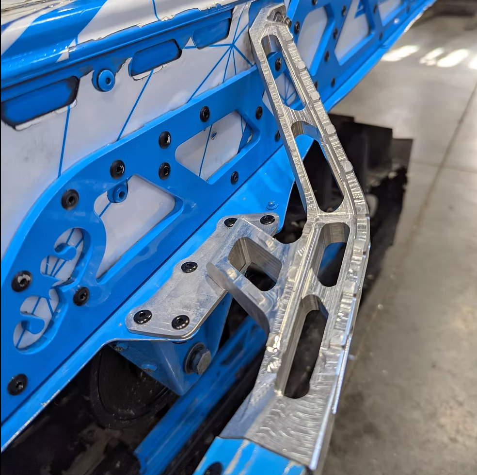 BackwoodsBMP - Polaris Axys/Matryx Running Board Supports Short Boards