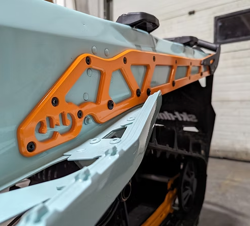 BackwoodsBMP - Skidoo Gen5 154 Full Length Tunnel Rear Bumper