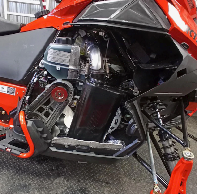 GGB Exhaust - 2024-2025 Arctic Cat Catalyst Platform M600/Riot 600/ZR600 600 C-Tec Quiet Muffler