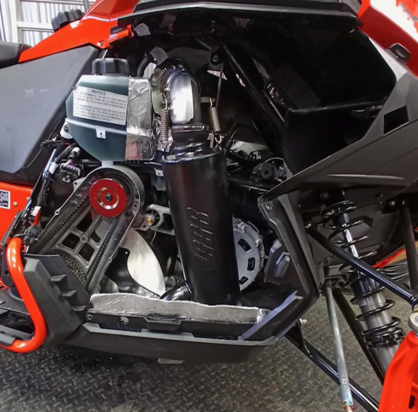 GGB Exhaust - 2024-2025 Arctic Cat Catalyst Platform M600/Riot 600/ZR600 600 C-Tec Trail Muffler