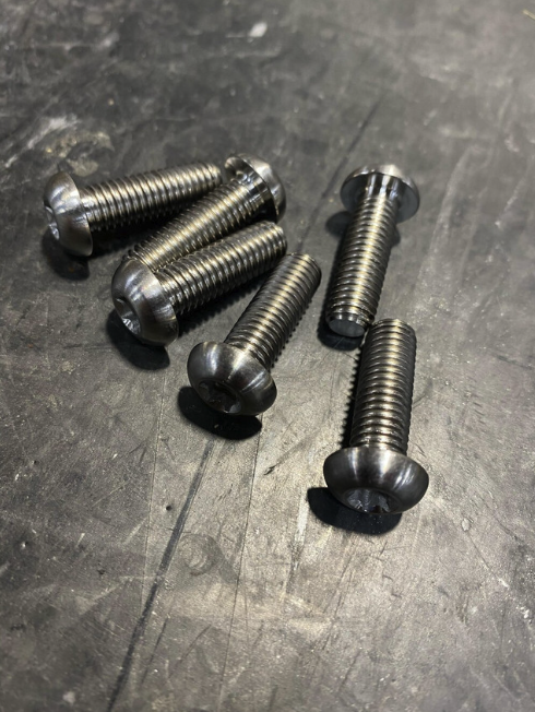 ZRP - Skidoo Titanium Governor Cup Bolt Set (6)