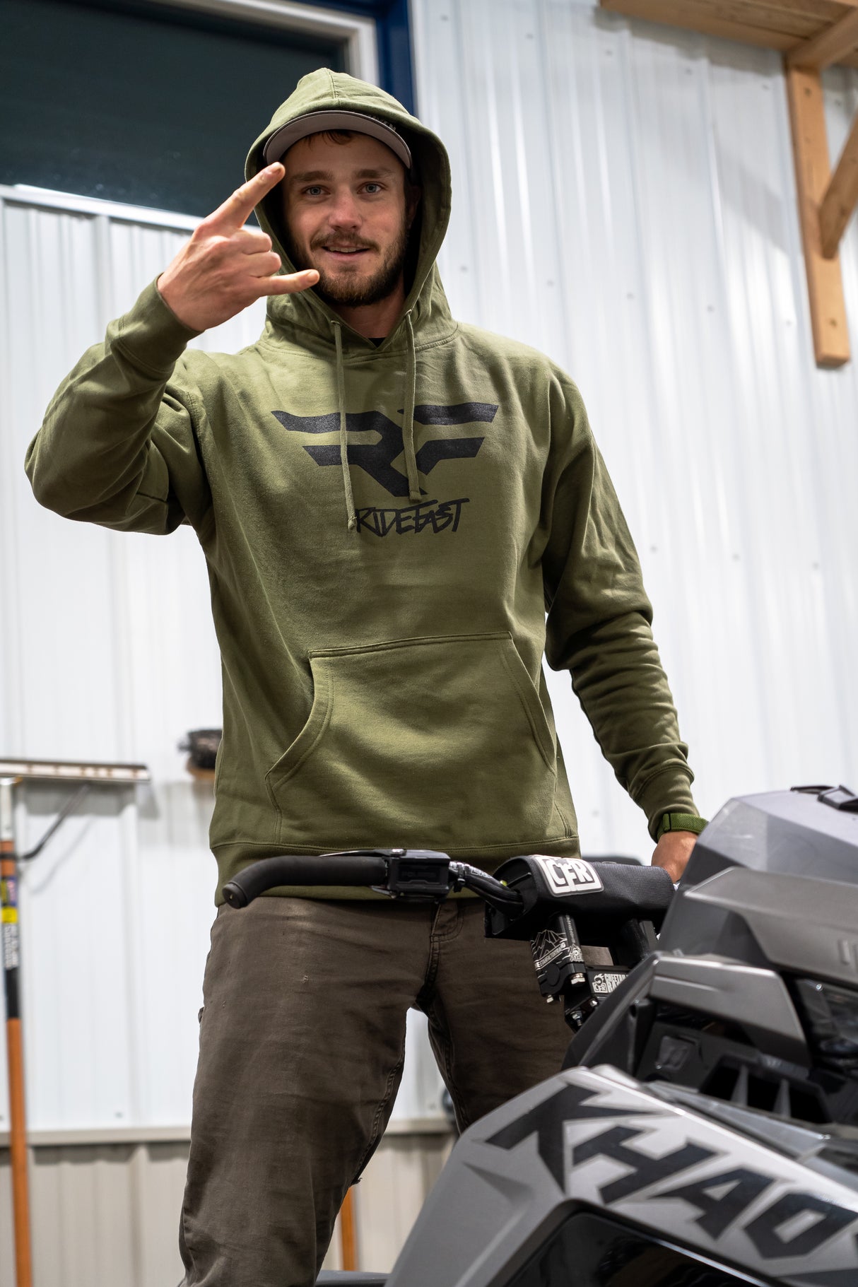 RF - OG Army Green Hoodie 2024