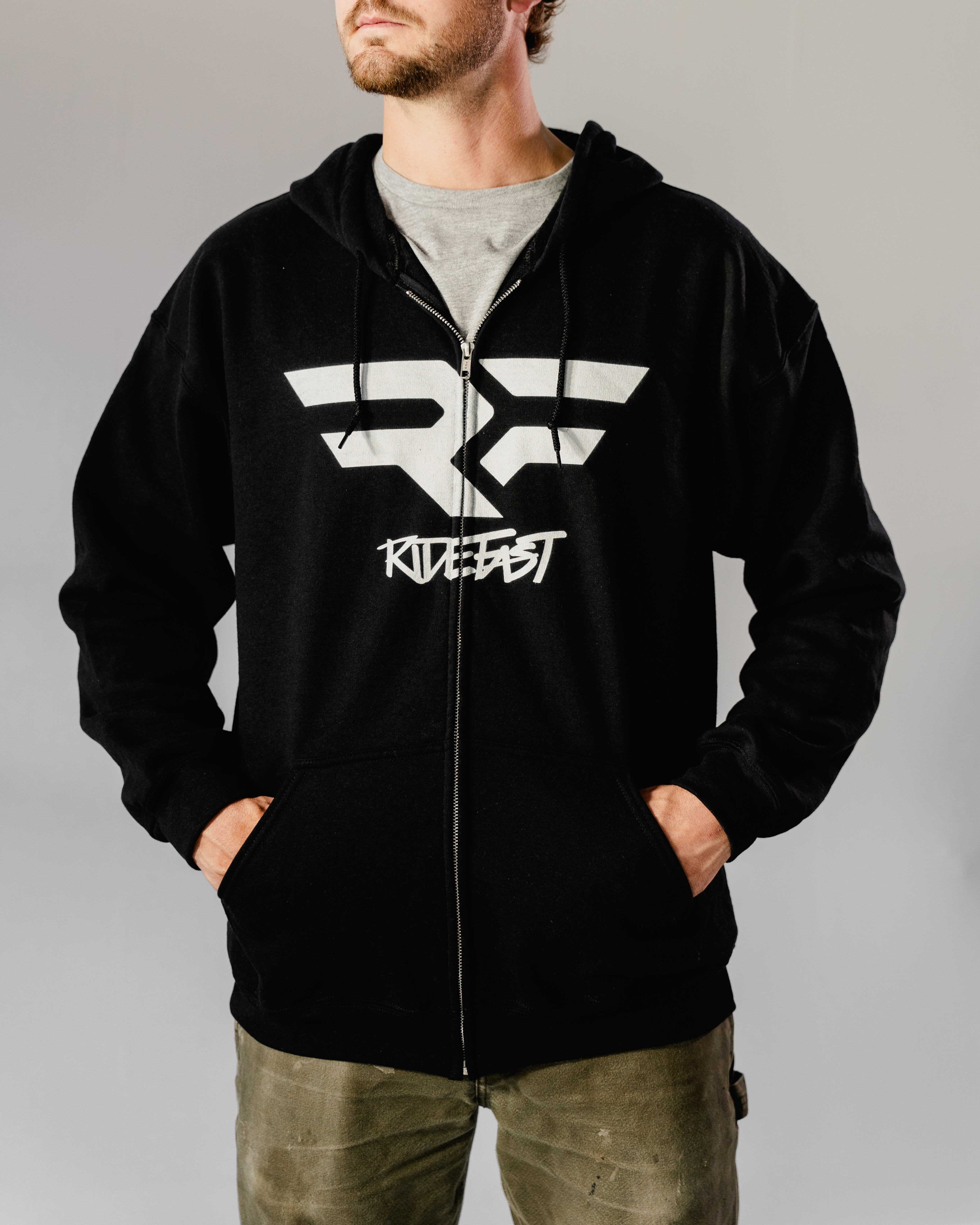 RF - The OG Zip-Up Hoodie (Multiple Colors) – Ride Fast Company