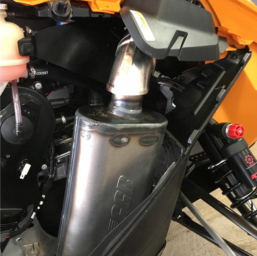 GGB Exhaust - 2017-2023 Ski-Doo Gen 4 850 E-TEC Quiet Can