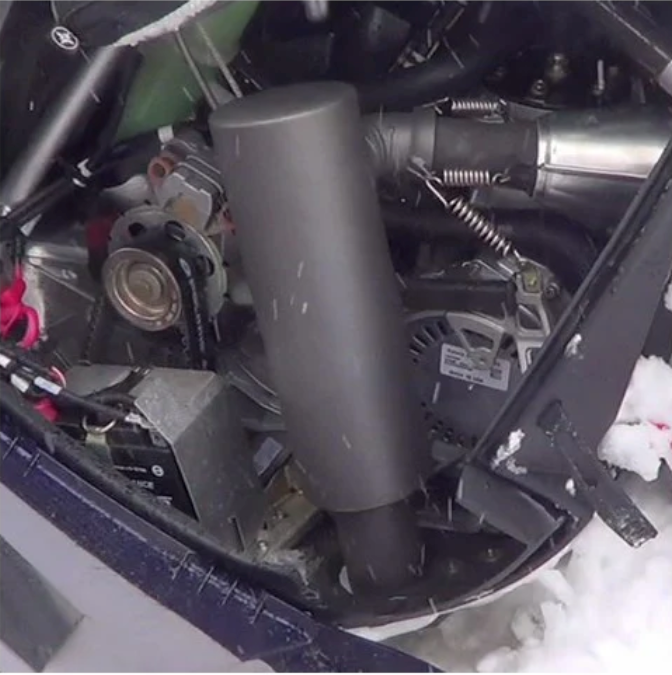 GGB Exhaust - 2013-2019 Polaris PRO RIDE 600/800 Chassis Trail Muffler