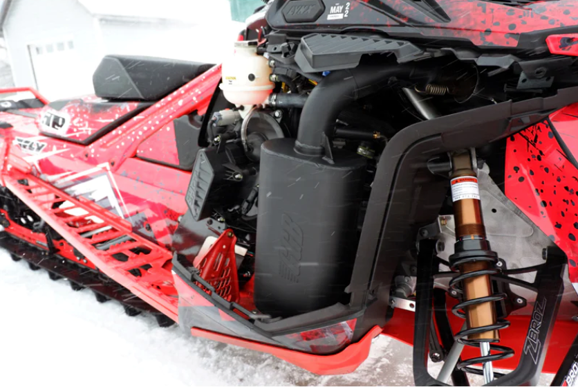 GGB Exhaust - 2019-2023 Lynx 850 E-TEC Boondocker/Rave Quiet Muffler