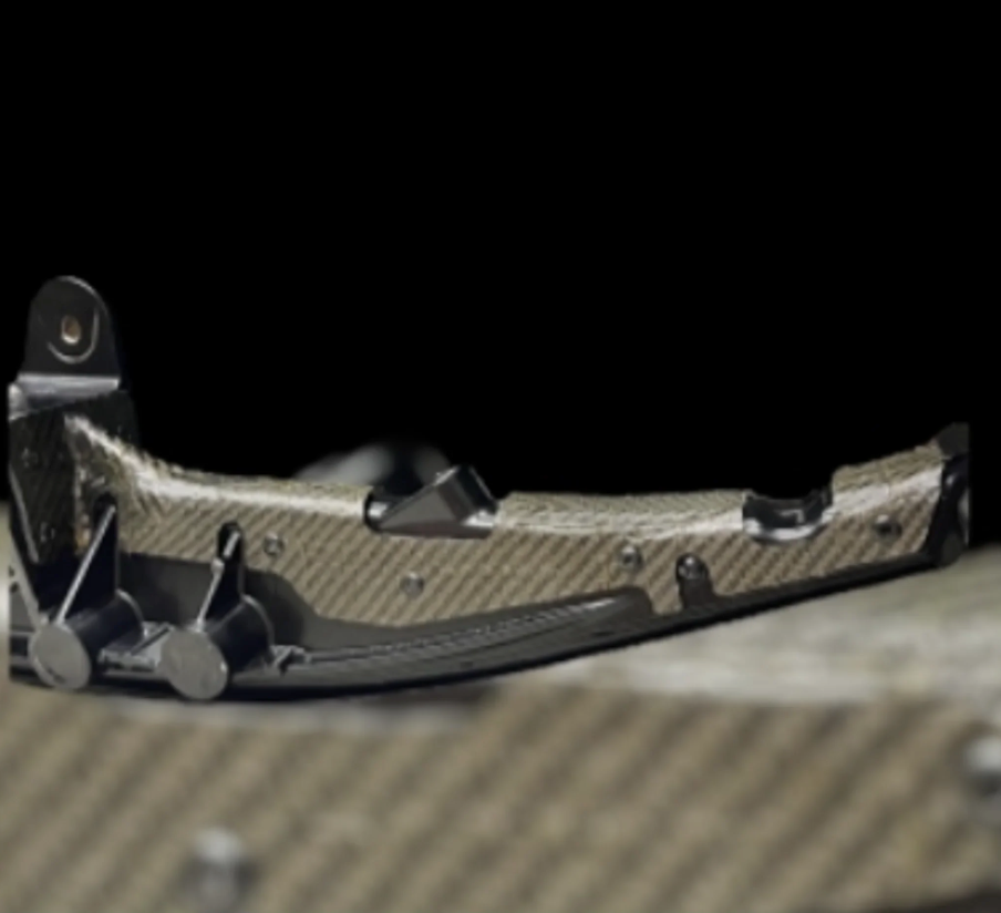 Carbon Pursuit – Arctic Cat Alpha Carbon Fiber Front Rail Brace