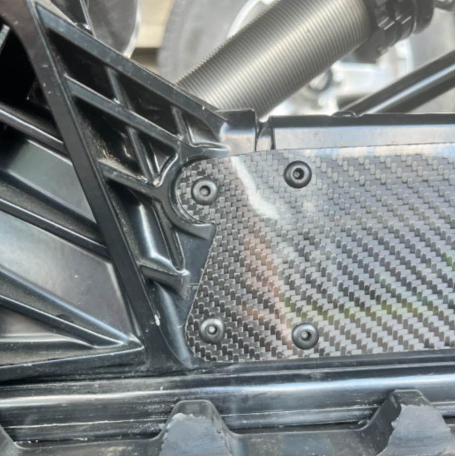 Carbon Pursuit – Arctic Cat Alpha Full Carbon Fiber Rail Brace Package