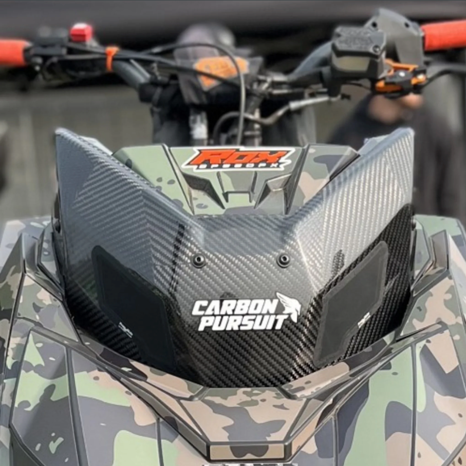 Carbon Pursuit – Arctic Cat Catalyst Carbon Fiber Headlight Delete