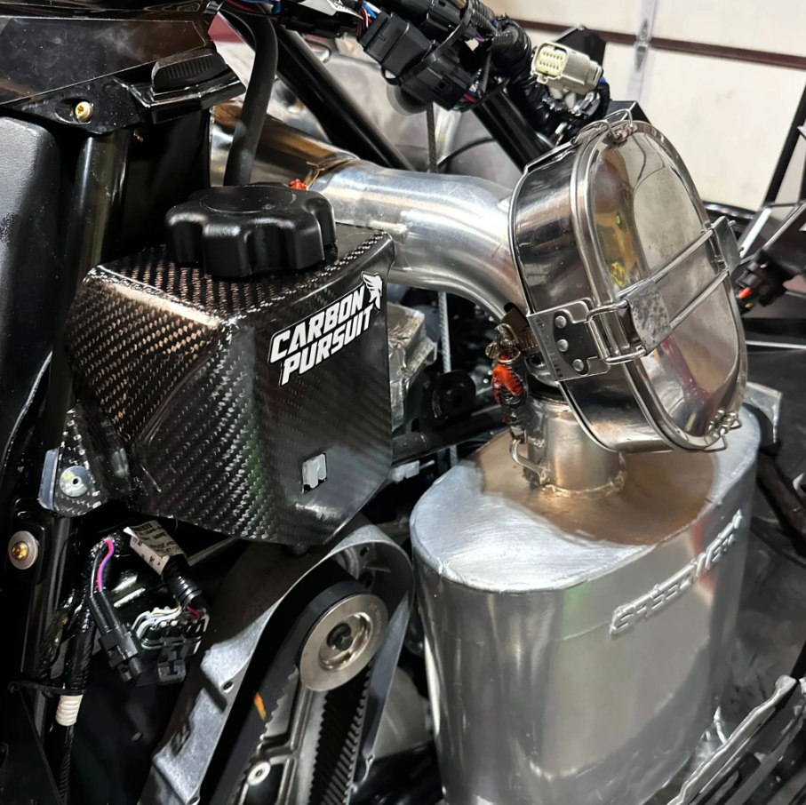Carbon Pursuit – Arctic Cat Catalyst Carbon Fiber Oil Reservoir Guard