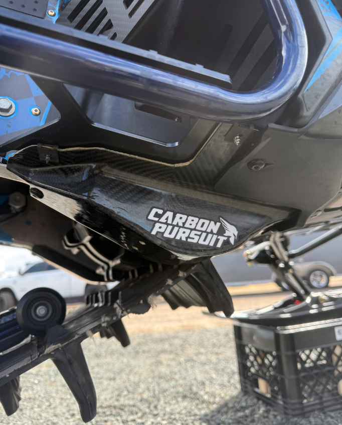 Carbon Pursuit – Arctic Cat Catalyst Carbon Fiber/Kevlar Drive Guards