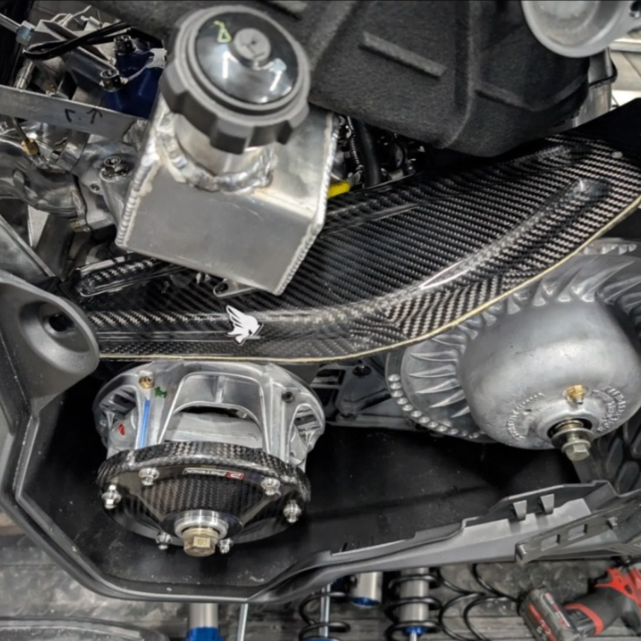 Carbon Pursuit – Polaris Matryx Carbon Fiber/Kevlar Belt Guard