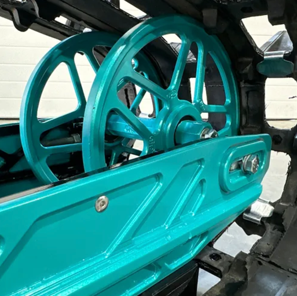 BackwoodsBMP - Polaris Matryx 146 HD Series Rail Braces