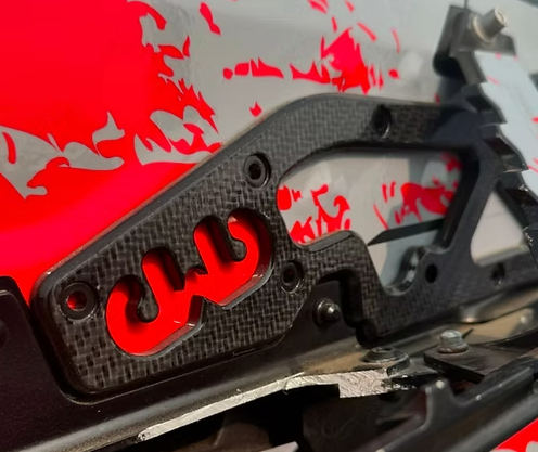 BackwoodsBMP - Skidoo Gen5 154 Short Tunnel Carbon Rear Bumper