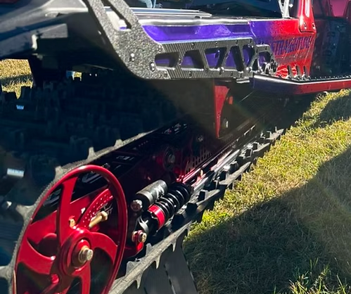 BackwoodsBMP - Skidoo Gen5 154 Short Tunnel Carbon Rear Bumper